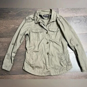 Buffalo David Bitton Army Green Jacket